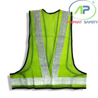 Áo phản quang lưới (Màu xanh chuối)